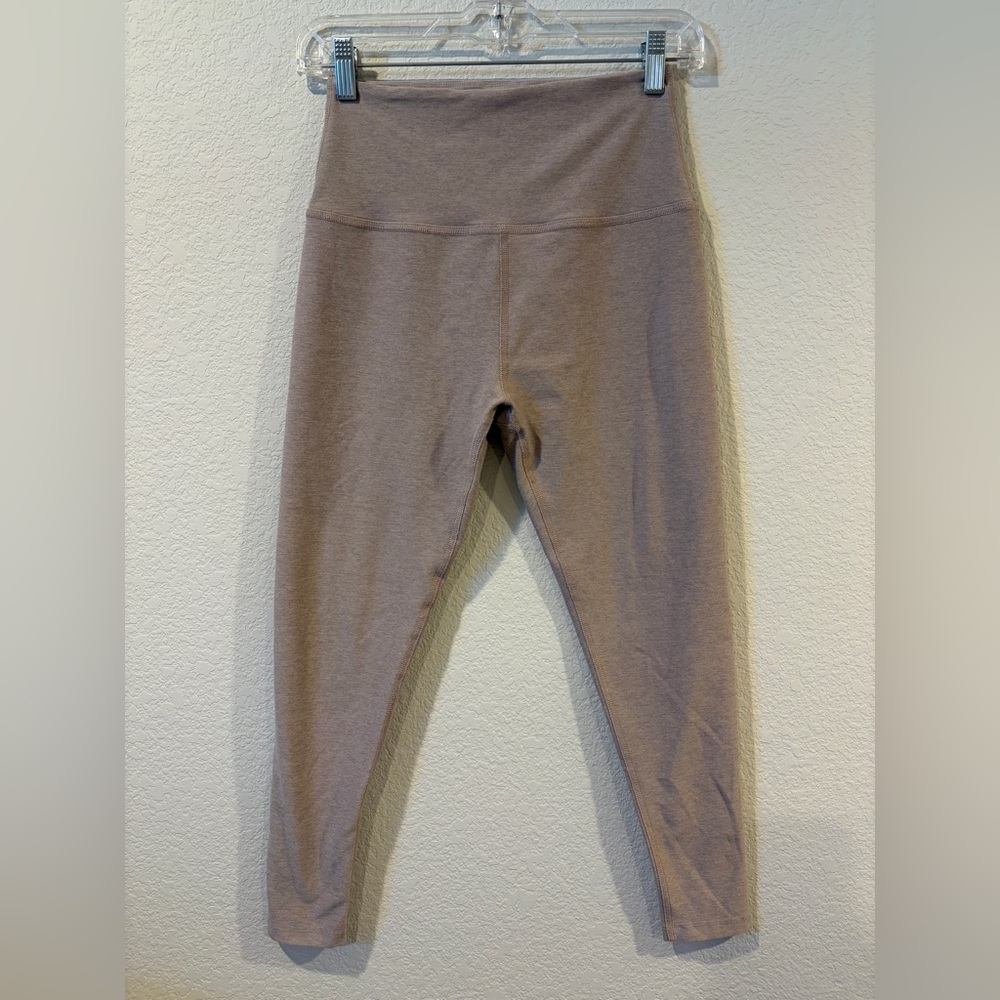Beyond Yoga Women’s Chai Spacedye Caught In The Midi High Waisted Legging - L